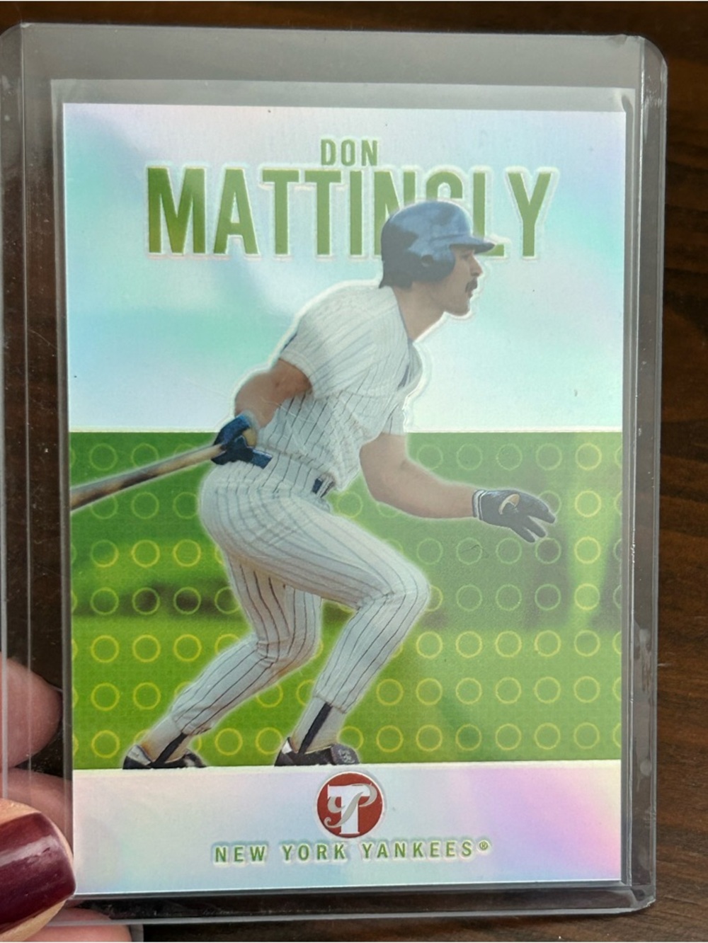 Don Mattingly 2003 Topps Pristine Refractor Card